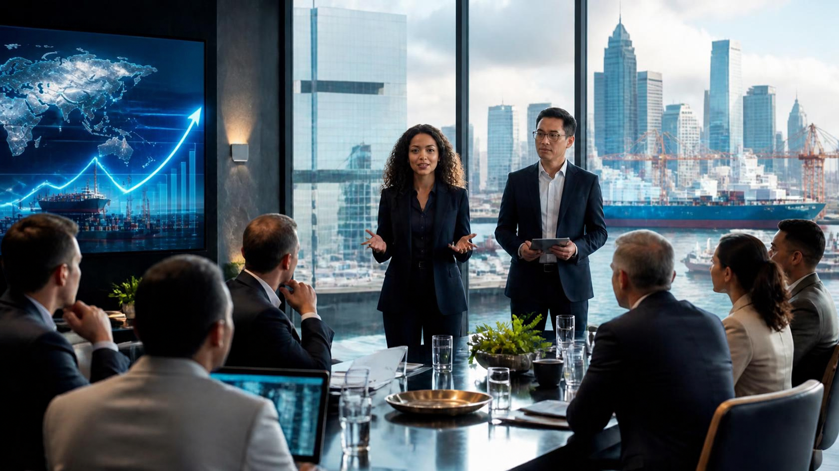 Supplier professional advancing through structured development